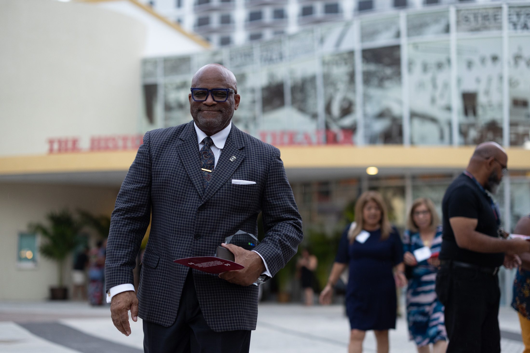 Cornell Crews, Jr. exits Historic Lyric Theater