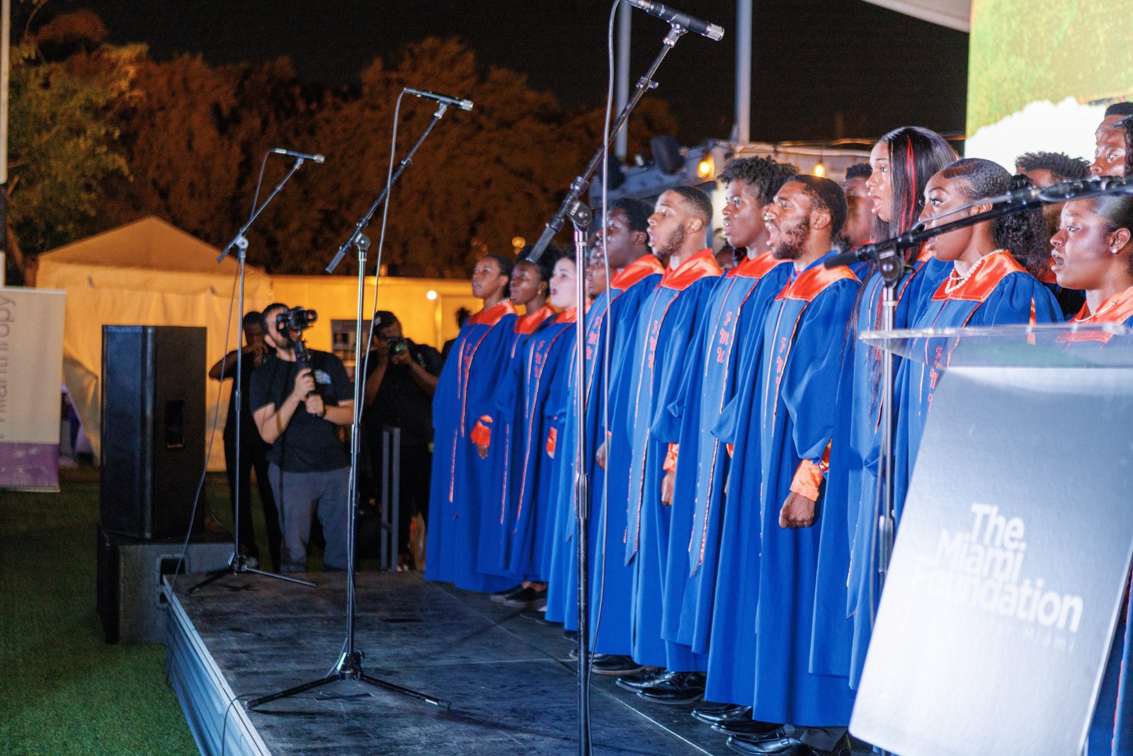 Group performing the 8th Annual State of Black Philanthropy Group performing the 8th Annual State of Black Philanthropy