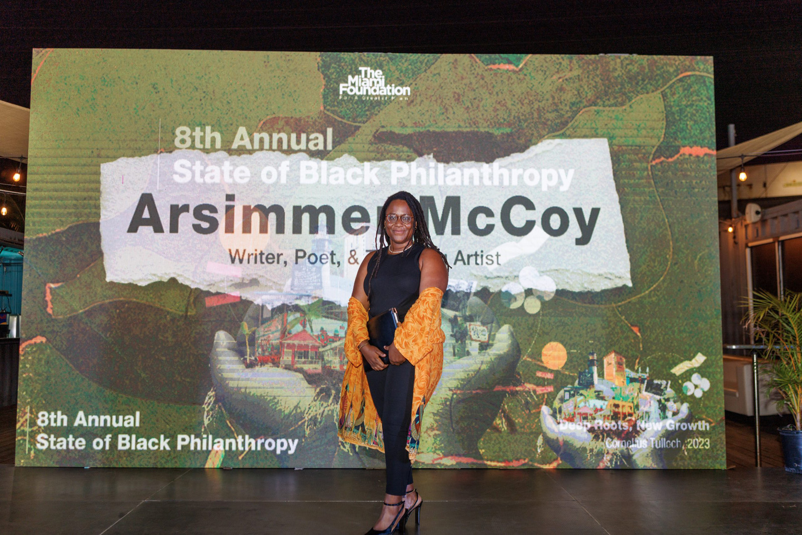 Woman at the 8th Annual State of Black Philanthropy Woman at the 8th Annual State of Black Philanthropy
