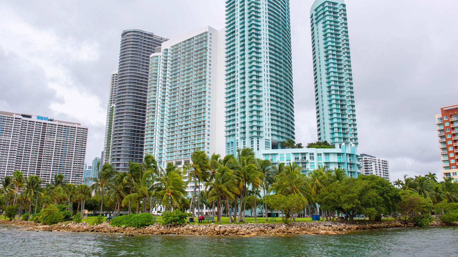 Buildings on Biscayne Bay Buildings on Biscayne Bay