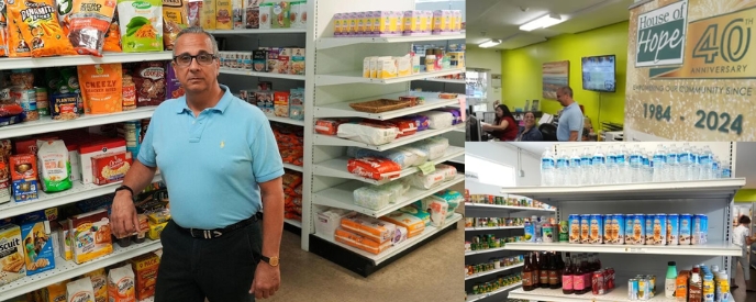 Collage of local store