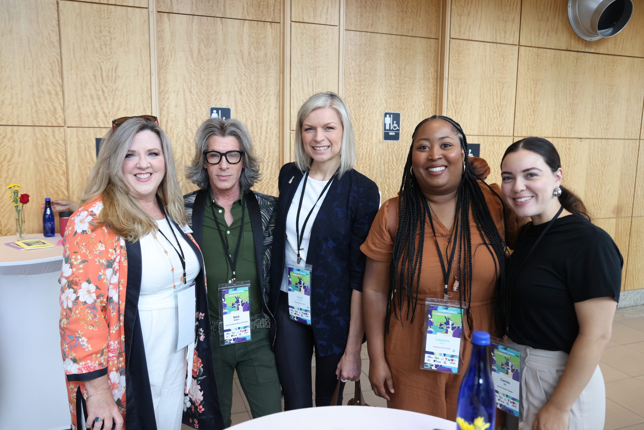 A photo of our Music Access Network partners at our "Composing Community: Strengthening a Collaborative Arts Ecosystem" Event