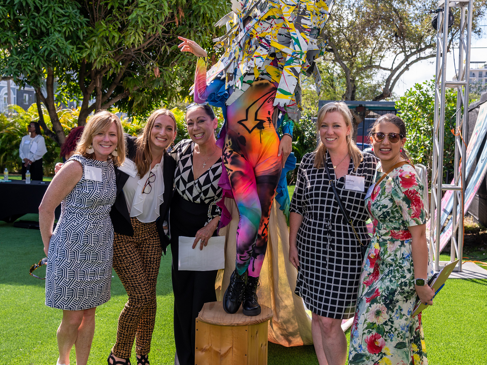 Personal y colaboradores de la Fundación de Miami