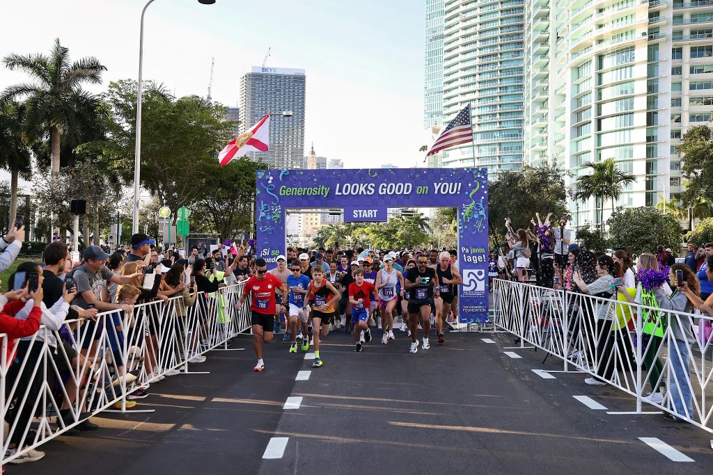 Give Miami 5K Starting Line