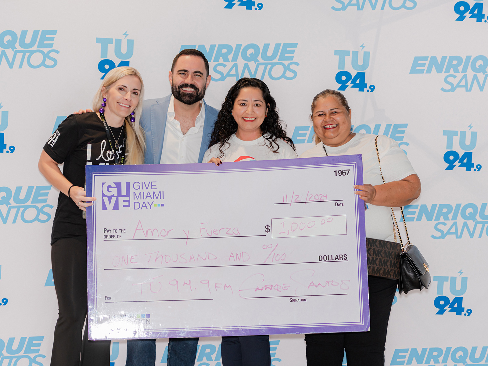 Give Miami Day prize delivery