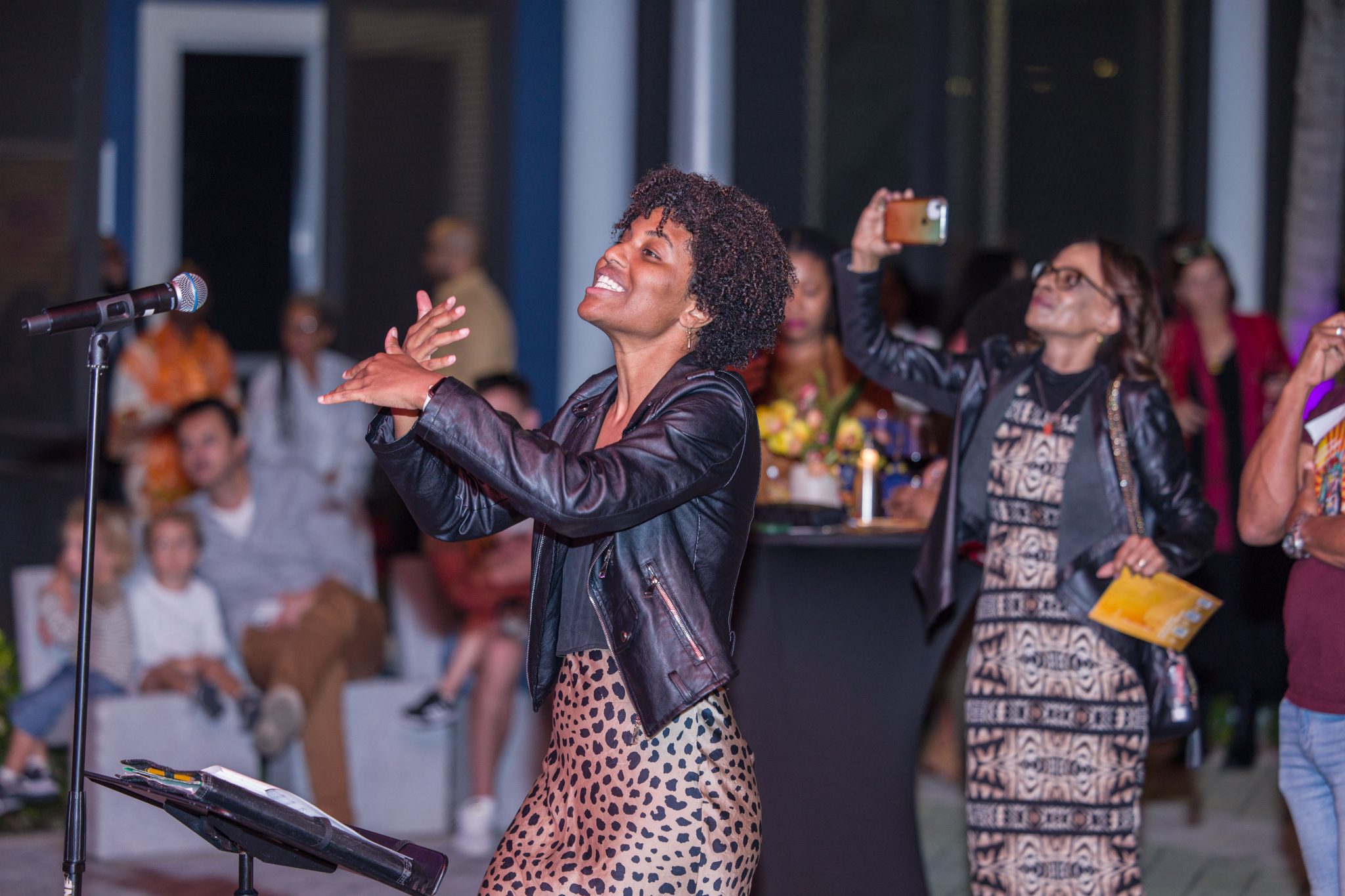 Woman speaking at 2024 State of Black Philanthropy