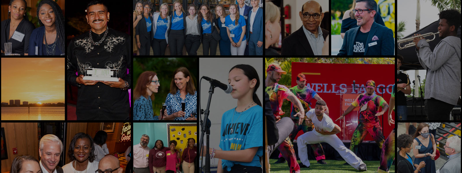 Collage of pictures of people Collage of pictures of people