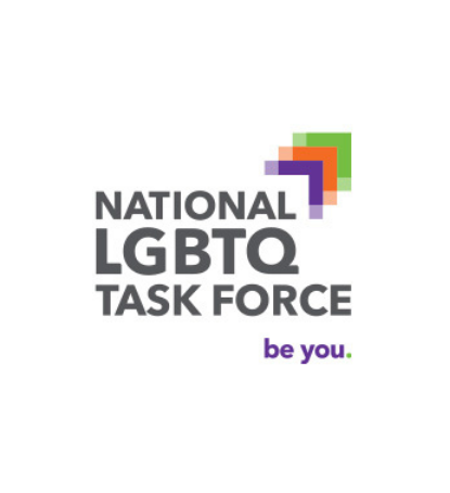 National LGBTQ Task force be you logo on white background