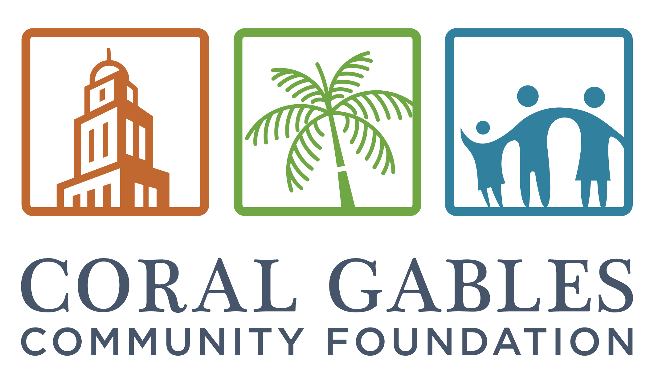 Coral Gables Community Foundation logo on white background Coral Gables Community Foundation logo on white background
