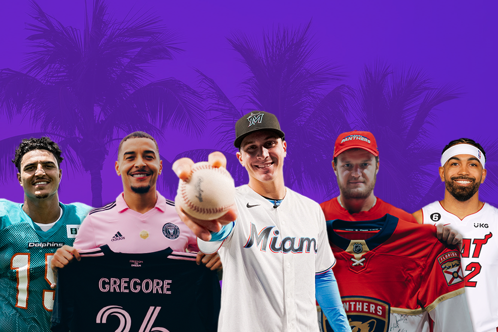 “Jersey for Miami” Curates Collection of Signed Miami Pro Sports Jerseys to Raise Funds for Give Miami Day