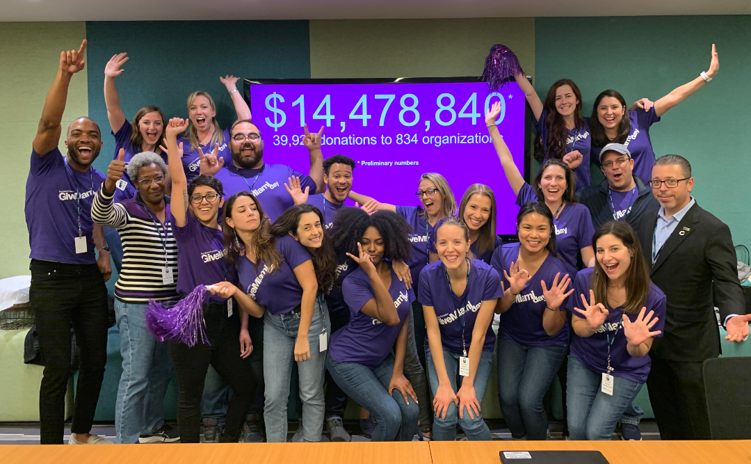 Give Miami Day Team group photo 2019