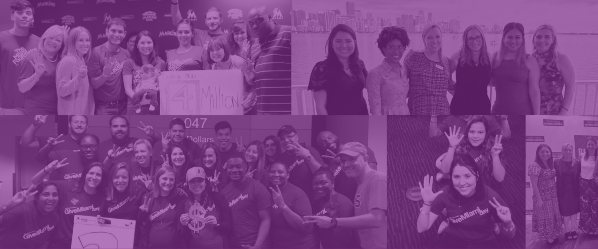 Collage of images of people