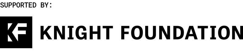 Supported by Knight Foundation