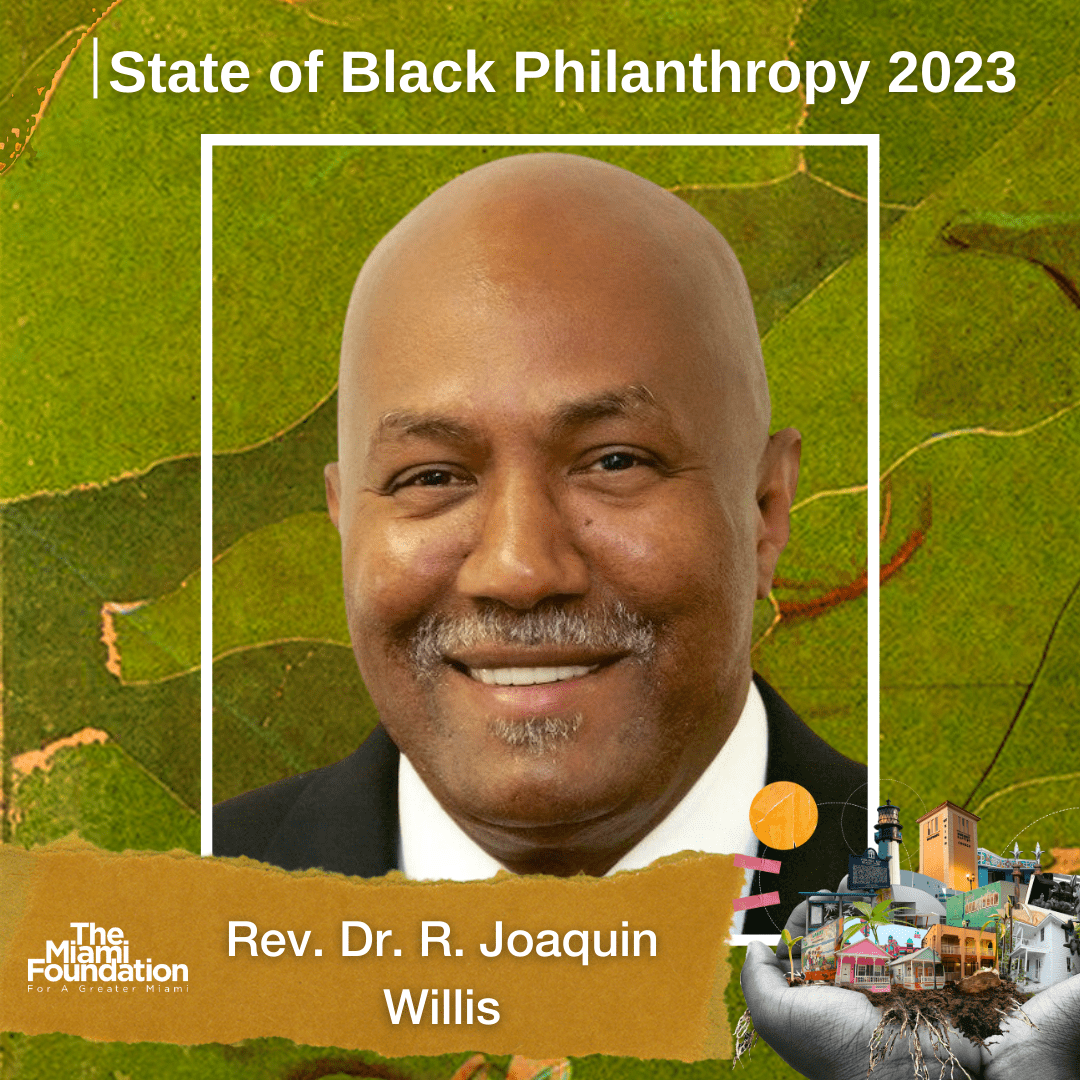 Rev. Dr. R. Joaquin Willis at the 2023 State of Black Philanthropy Rev. Dr. R. Joaquin Willis at the 2023 State of Black Philanthropy
