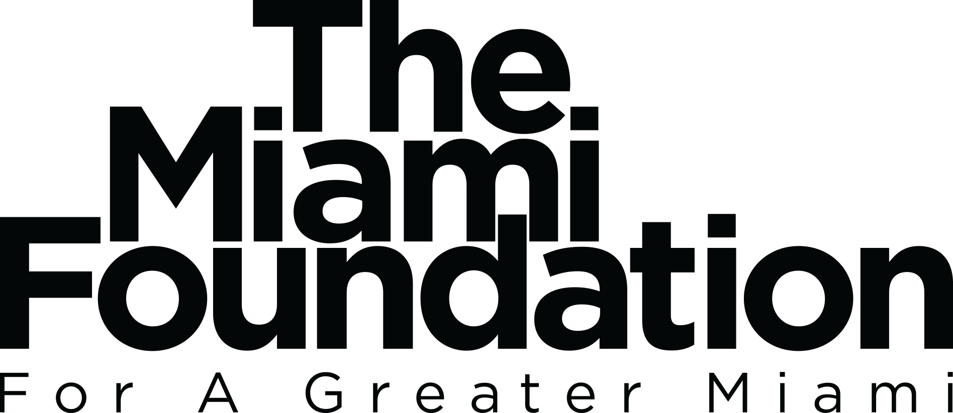 The Miami Foundation For A Greater Miami on white background
