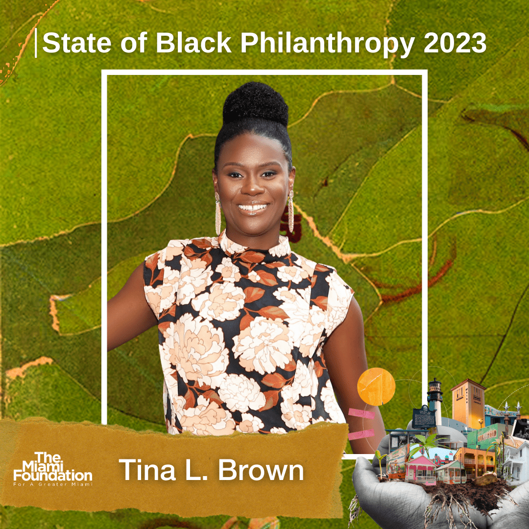 Tina L. Brown at the 2023 State of Black Philanthropy Tina L. Brown at the 2023 State of Black Philanthropy